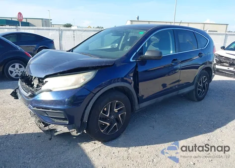 2016 Honda Cr-V Se from USA, damaged, VIN 2HKRM3H48GH562746